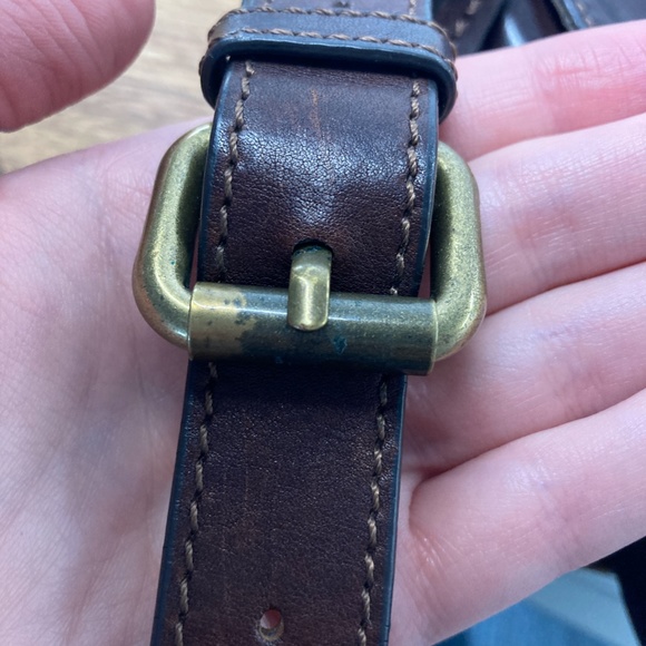 RARE Frye Roxanne Magazine Crossbody and Wallet in Dark Brown - Picture 14 of 16